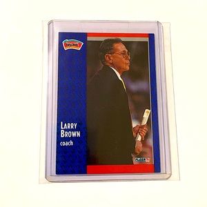 Larry Brown ‘91 Fleer Card No. 183